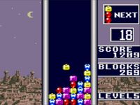 une photo d'Ã©cran de Columns sur Sega Game Gear
